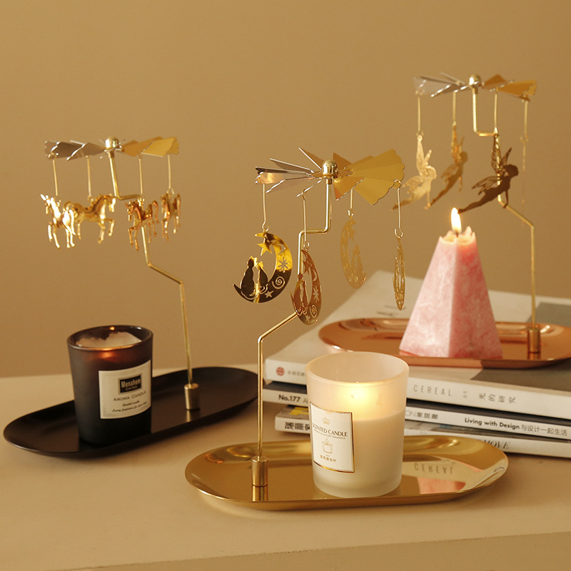 Rotating Candlestick Tray Scen - Candle Zero のレビューと価格