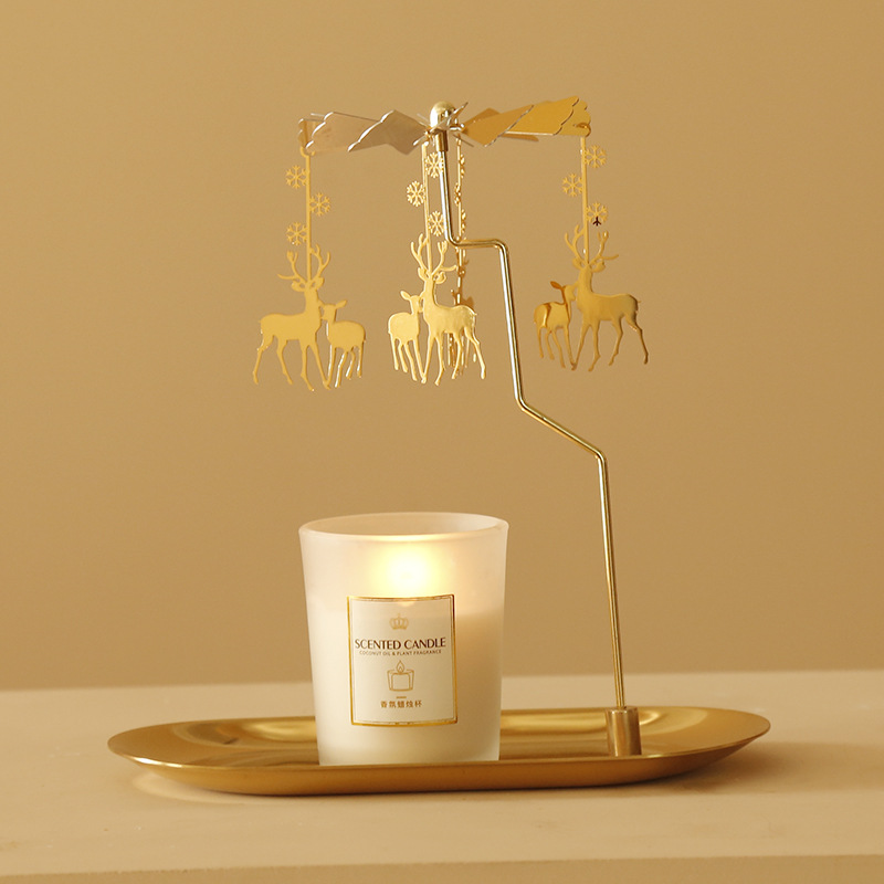 Rotating Candlestick Tray Scen - Candle Zero のレビューと価格
