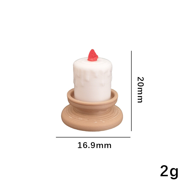 3pcs 1/12 Scale Dollhouse Mini - Candle Wax Scale のレビューと価格