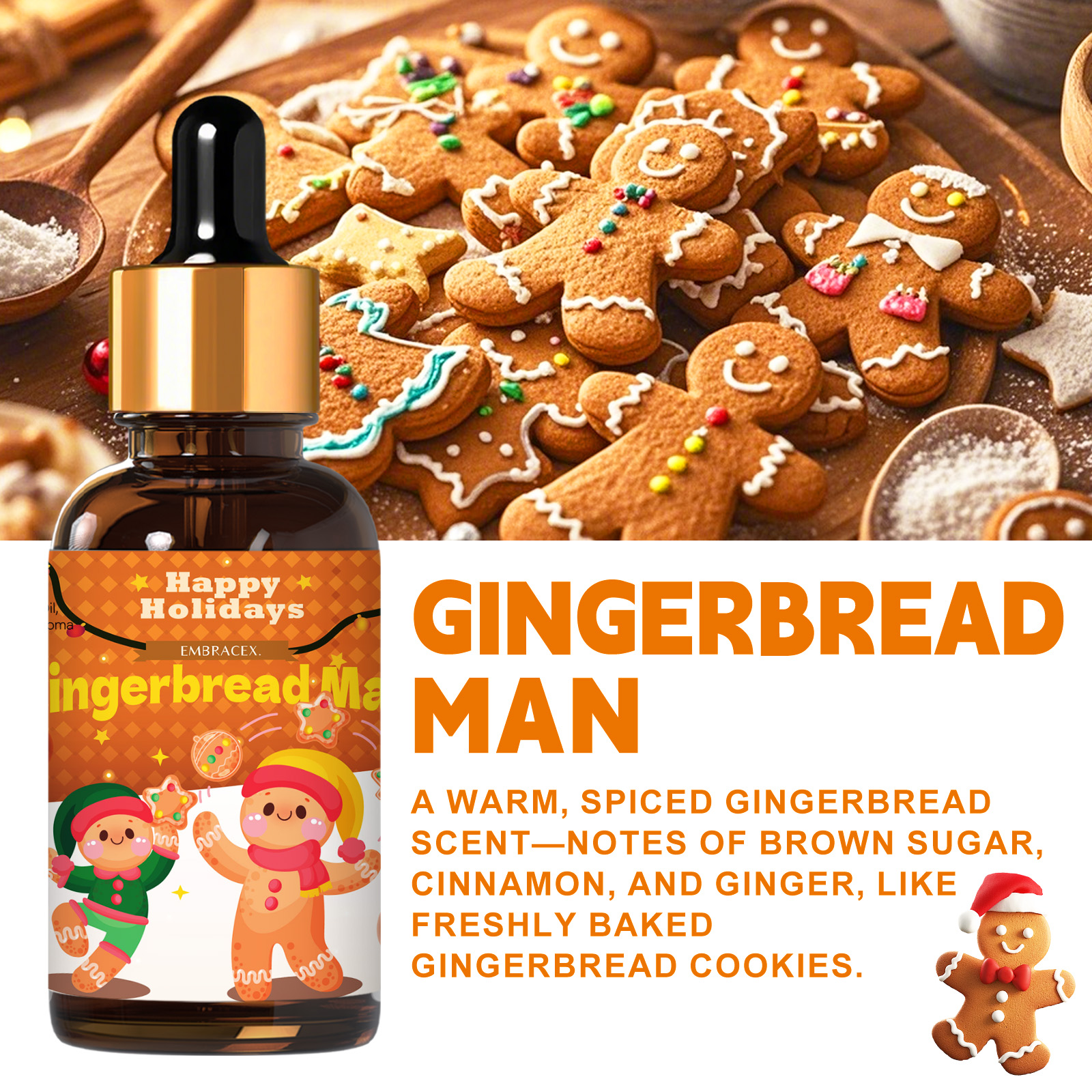 30ml Gingerbread Man  Essentia - Candle Supplies Essential Oils のレビューと価格