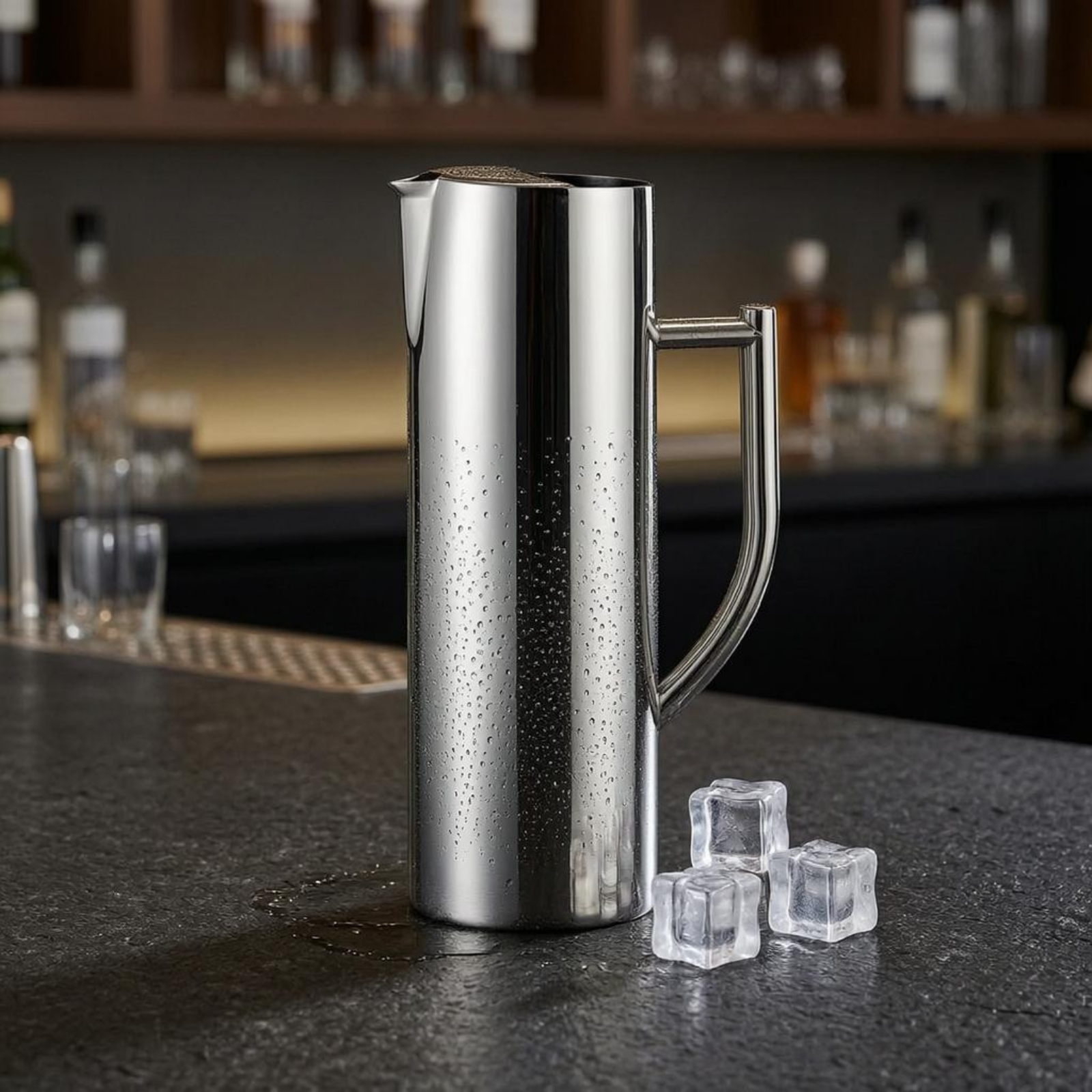 Stainless Steel Pitcher Mirror - Pour Spout Pitcher のレビューと価格