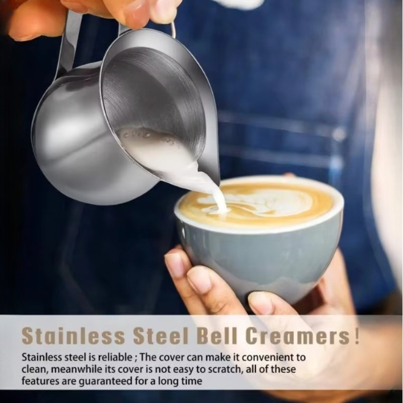 New Coffee Milk Frothing Pitch - Pour Spout Pitcher のレビューと価格