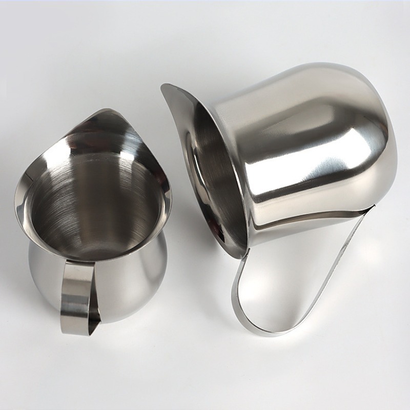 New Coffee Milk Frothing Pitch - Pour Spout Pitcher のレビューと価格