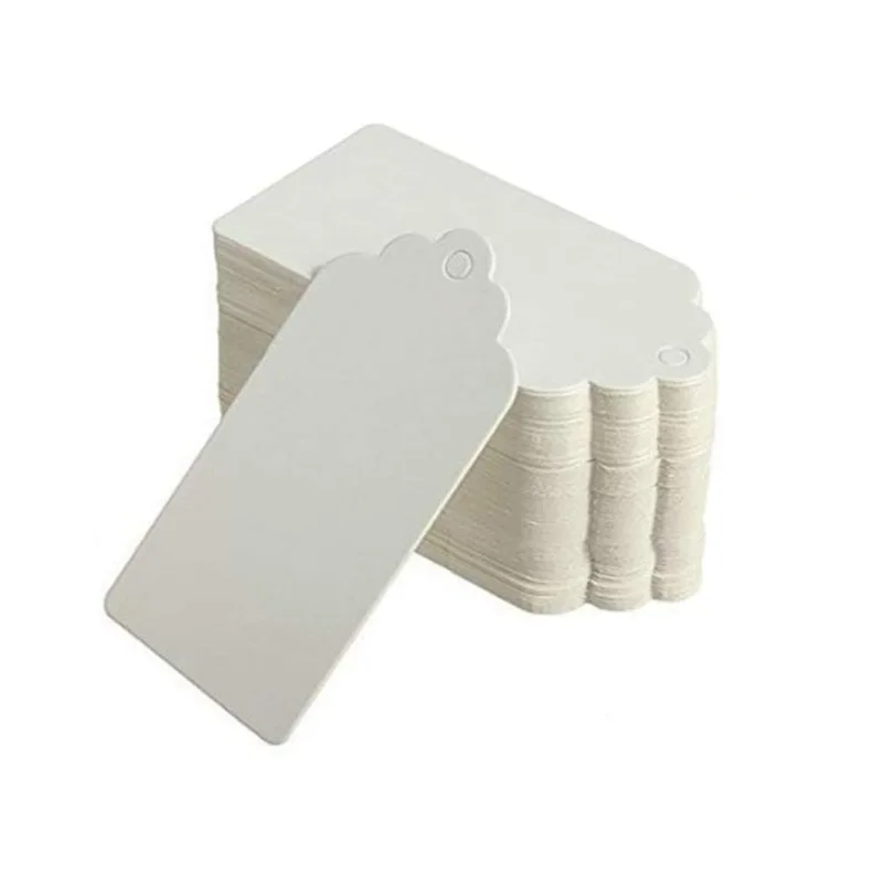 100Pcs Multi-sizes Kraft Paper - Kraft Hang Tag のレビューと価格