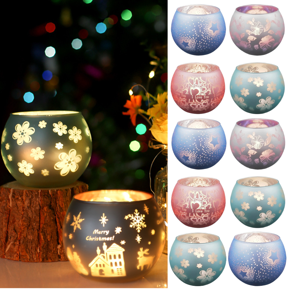 Glass Candlestick Votive Color - Candle Zero のレビューと価格