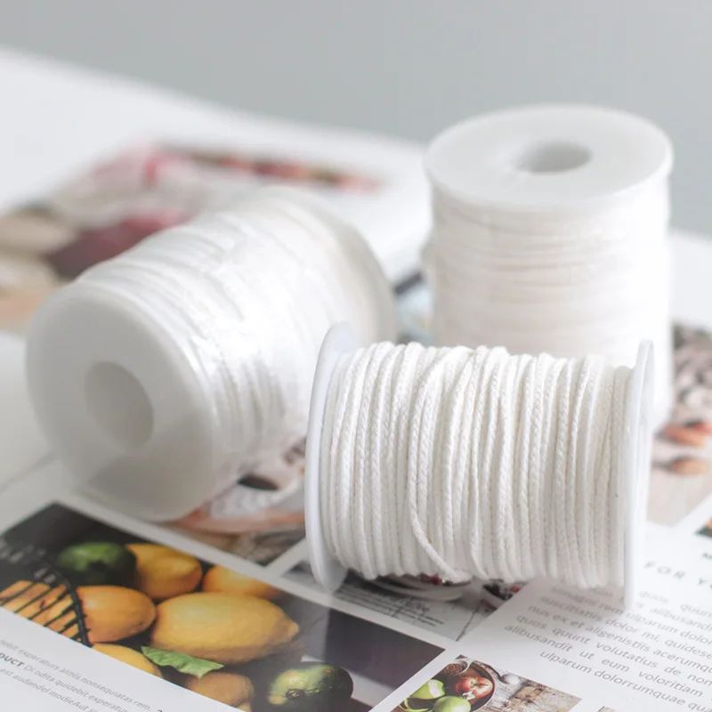 61 Meters/Roll White Candle Wi - Candle Supplies Bulk のレビューと価格