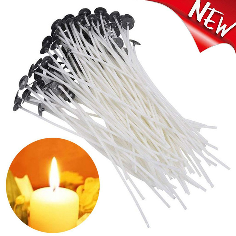 100PCs Candle Wick Candle Wick - Candle Supplies Bulk のレビューと価格