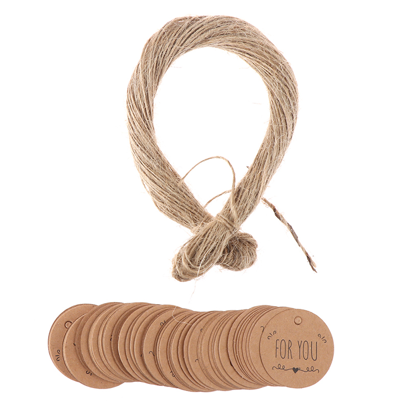 🌟100Pcs Kraft Paper Hang Tag f - Kraft Hang Tag のレビューと価格
